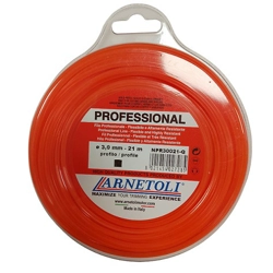 vendita online Filo quadro per decespugliatore ø 3.0 mm. x 21 metri  Ricambi per macchine da giardino e accessori ARNETOLI